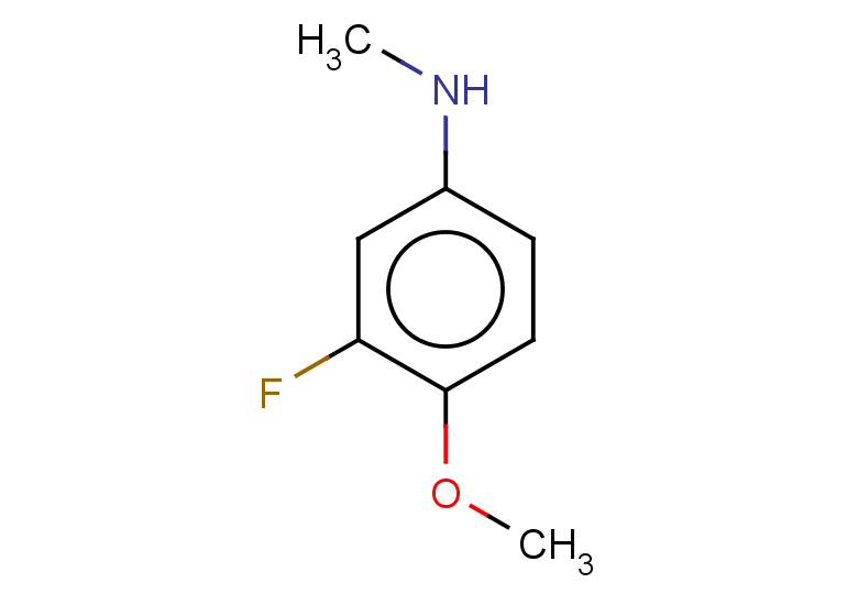 3-fluoro-4-methoxy-N-methylaniline