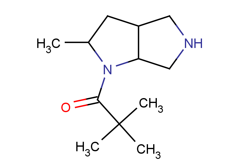 2,2-dimethyl-1-{2-methyl-octahydropyrrolo[2,3-c]pyrrol-1-yl}propan-1-one