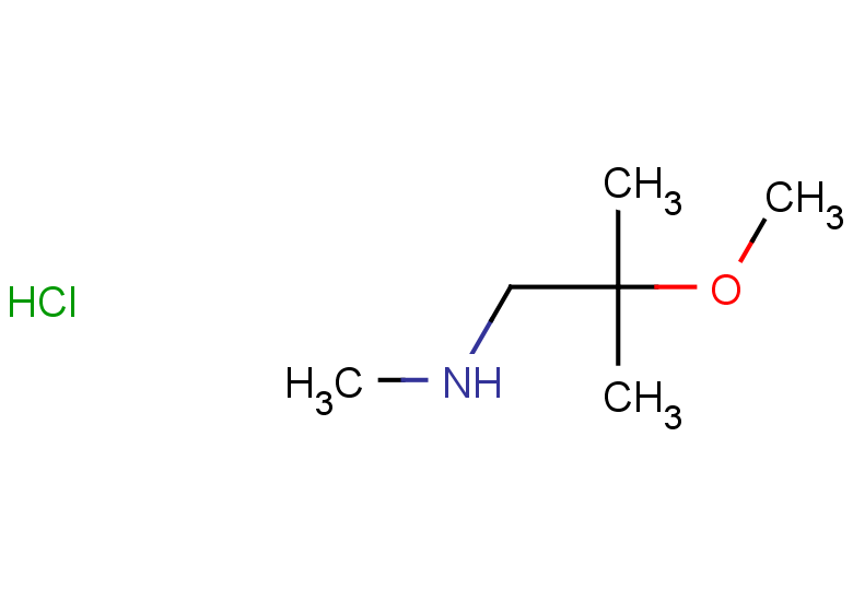 (2-methoxy-2-methylpropyl)(methyl)amine hydrochloride