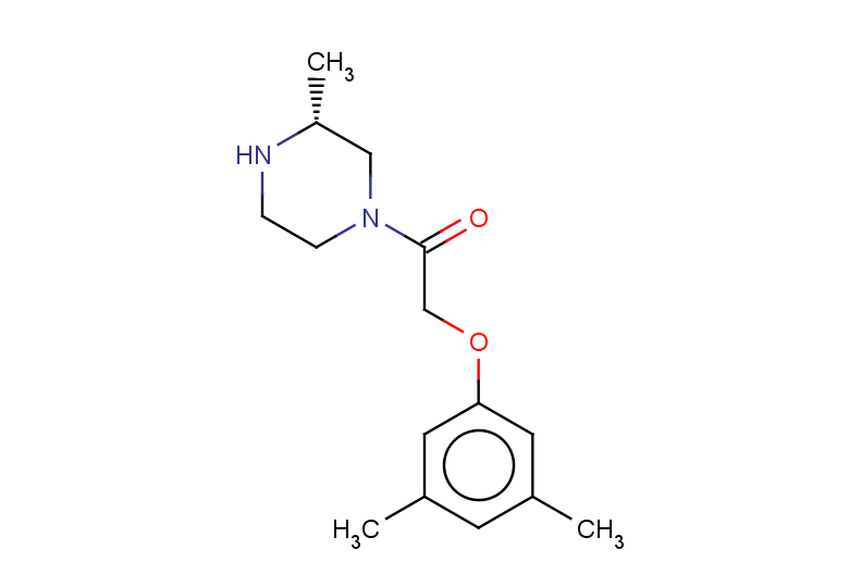 2-(3,5-dimethylphenoxy)-1-[(3R)-3-methylpiperazin-1-yl]ethan-1-one