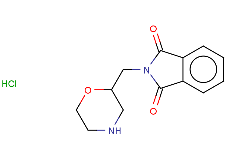 2-[(morpholin-2-yl)methyl]-2,3-dihydro-1H-isoindole-1,3-dione hydrochloride