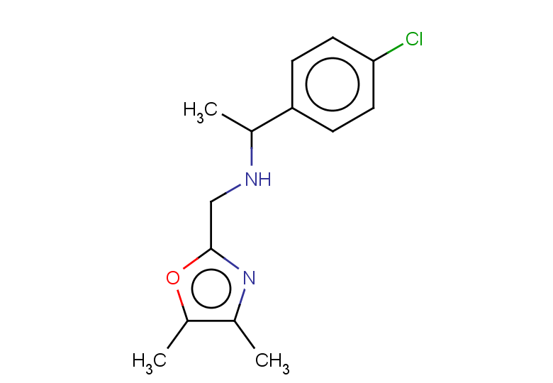 [1-(4-chlorophenyl)ethyl][(dimethyl-1,3-oxazol-2-yl)methyl]amine