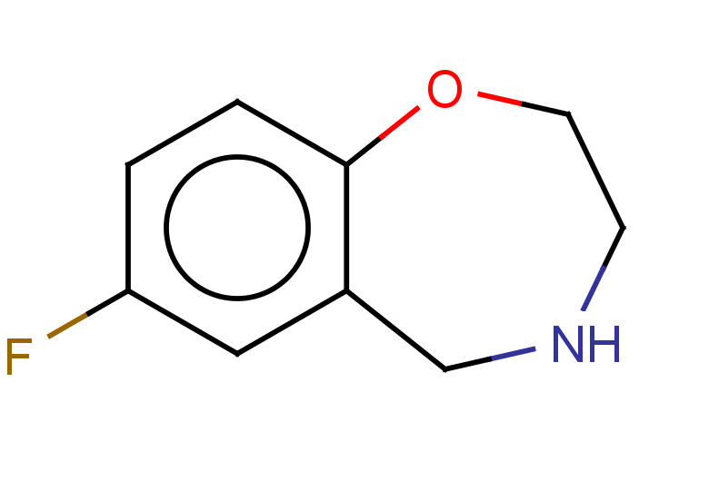 7-fluoro-2,3,4,5-tetrahydro-1,4-benzoxazepine