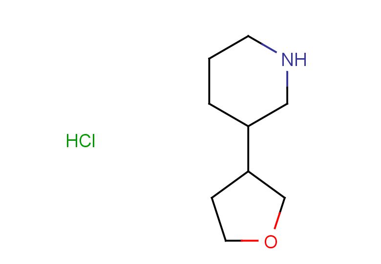 3-(oxolan-3-yl)piperidine hydrochloride