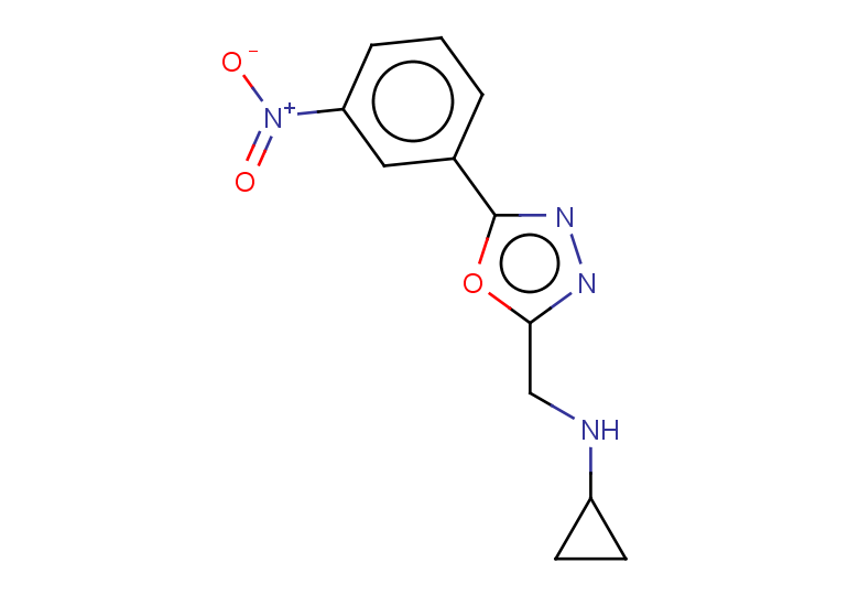 N-{[5-(3-nitrophenyl)-1,3,4-oxadiazol-2-yl]methyl}cyclopropanamine