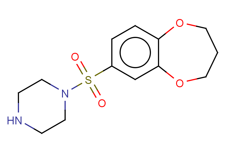 1-(3,4-dihydro-2H-1,5-benzodioxepine-7-sulfonyl)piperazine