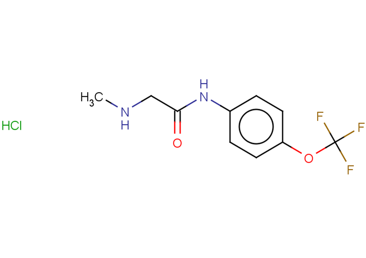 2-(methylamino)-N-[4-(trifluoromethoxy)phenyl]acetamide hydrochloride