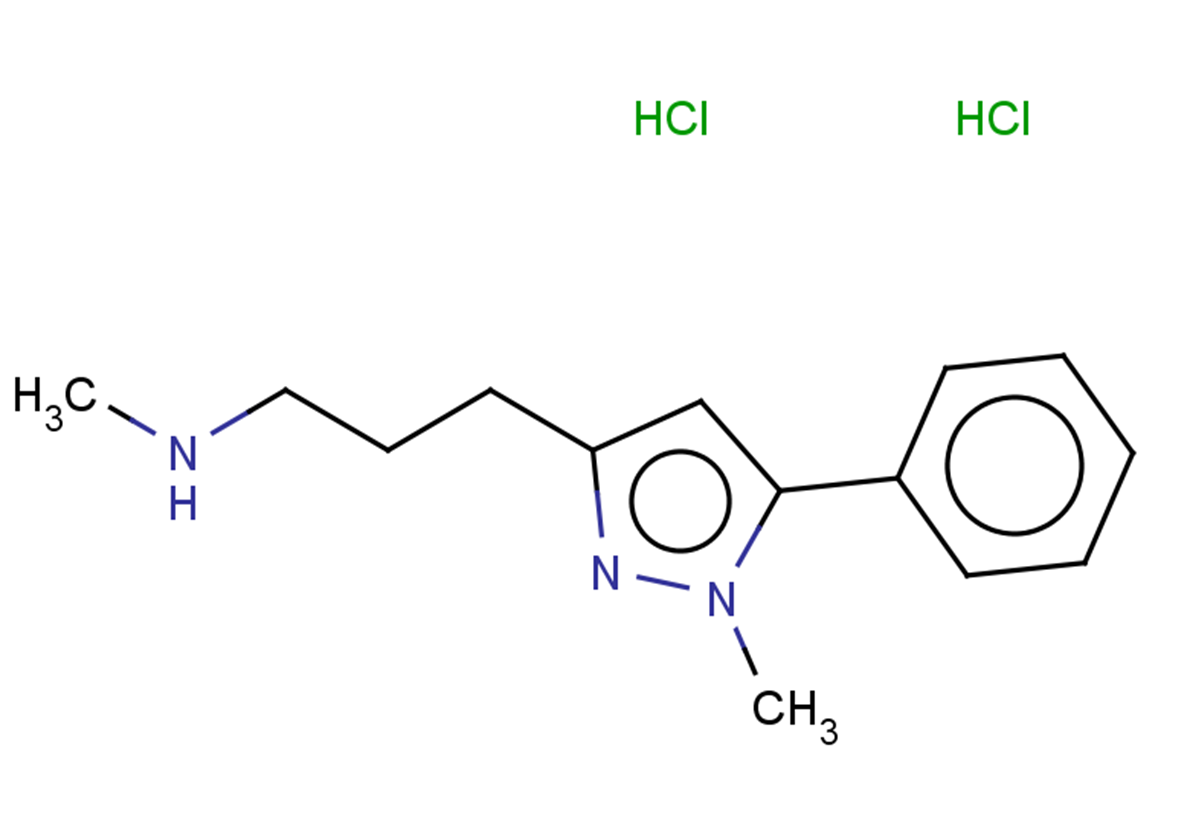 methyl[3-(1-methyl-5-phenyl-1H-pyrazol-3-yl)propyl]amine dihydrochloride
