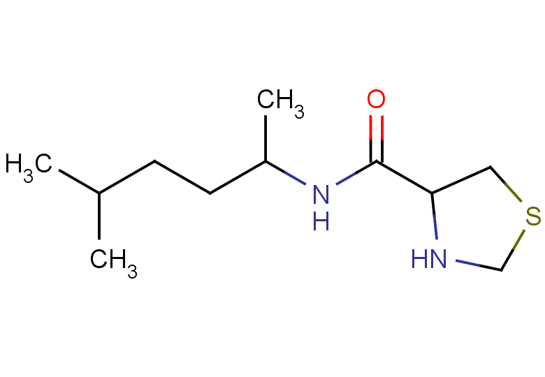 N-(5-methylhexan-2-yl)-1,3-thiazolidine-4-carboxamide