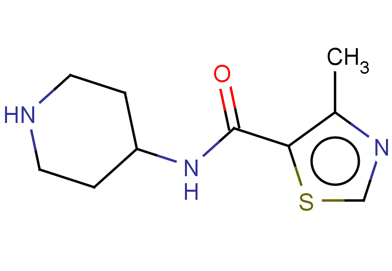 4-methyl-N-(piperidin-4-yl)-1,3-thiazole-5-carboxamide
