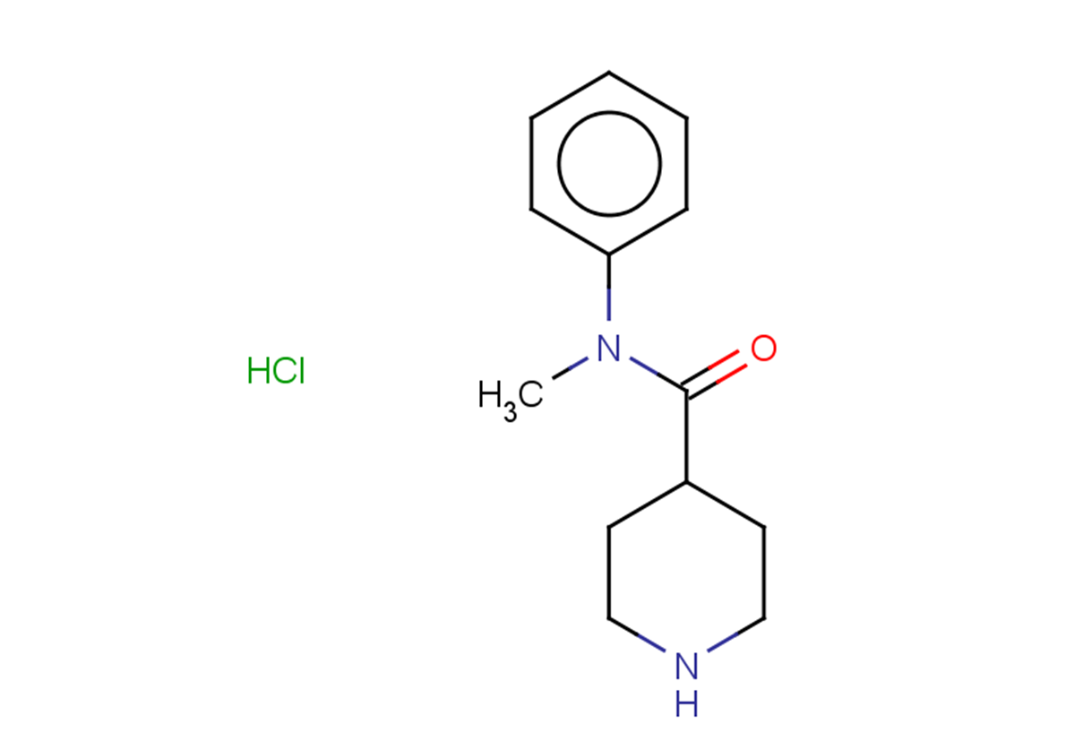 N-methyl-N-phenylpiperidine-4-carboxamide hydrochloride