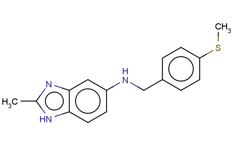 2-methyl-N-{[4-(methylsulfanyl)phenyl]methyl}-1H-1,3-benzodiazol-5-amine