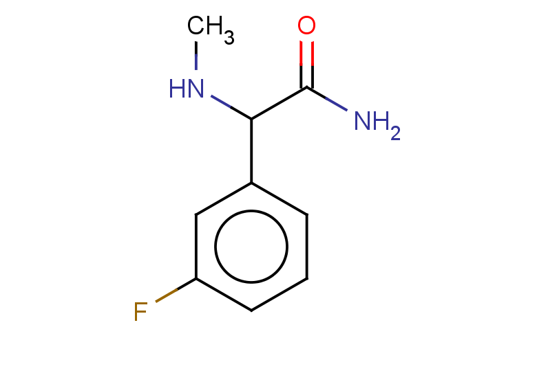 2-(3-fluorophenyl)-2-(methylamino)acetamide