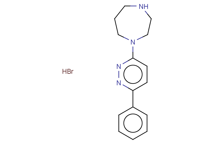 1-(6-phenylpyridazin-3-yl)-1,4-diazepane hydrobromide