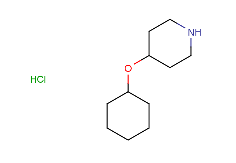 4-(cyclohexyloxy)piperidine hydrochloride