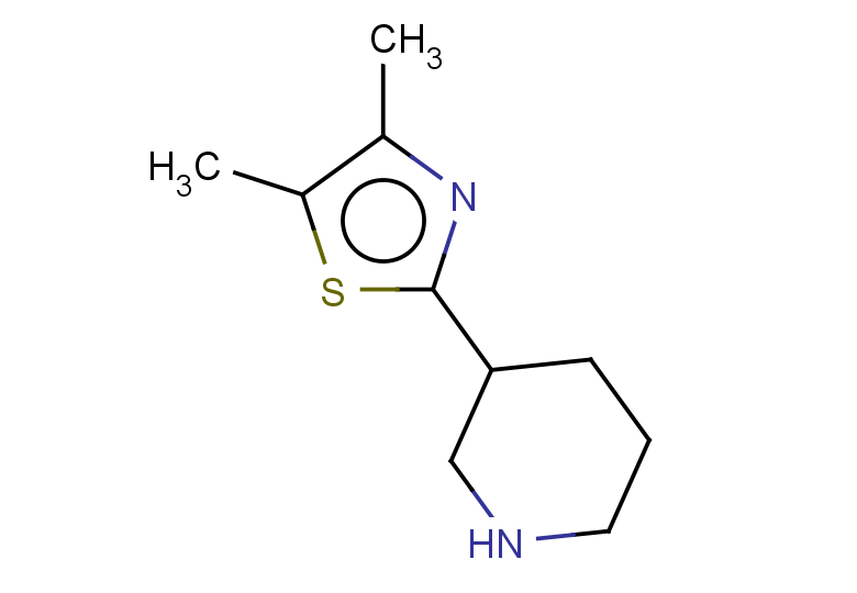 3-(dimethyl-1,3-thiazol-2-yl)piperidine