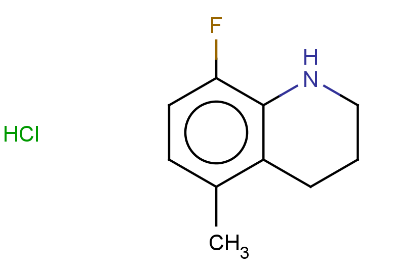 8-fluoro-5-methyl-1,2,3,4-tetrahydroquinoline hydrochloride