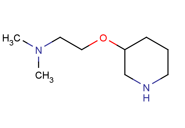 dimethyl[2-(piperidin-3-yloxy)ethyl]amine