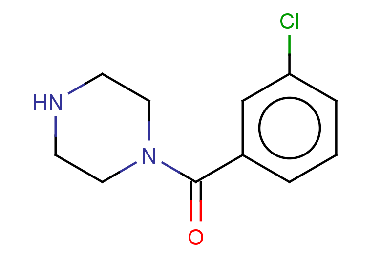 1-(3-chlorobenzoyl)piperazine