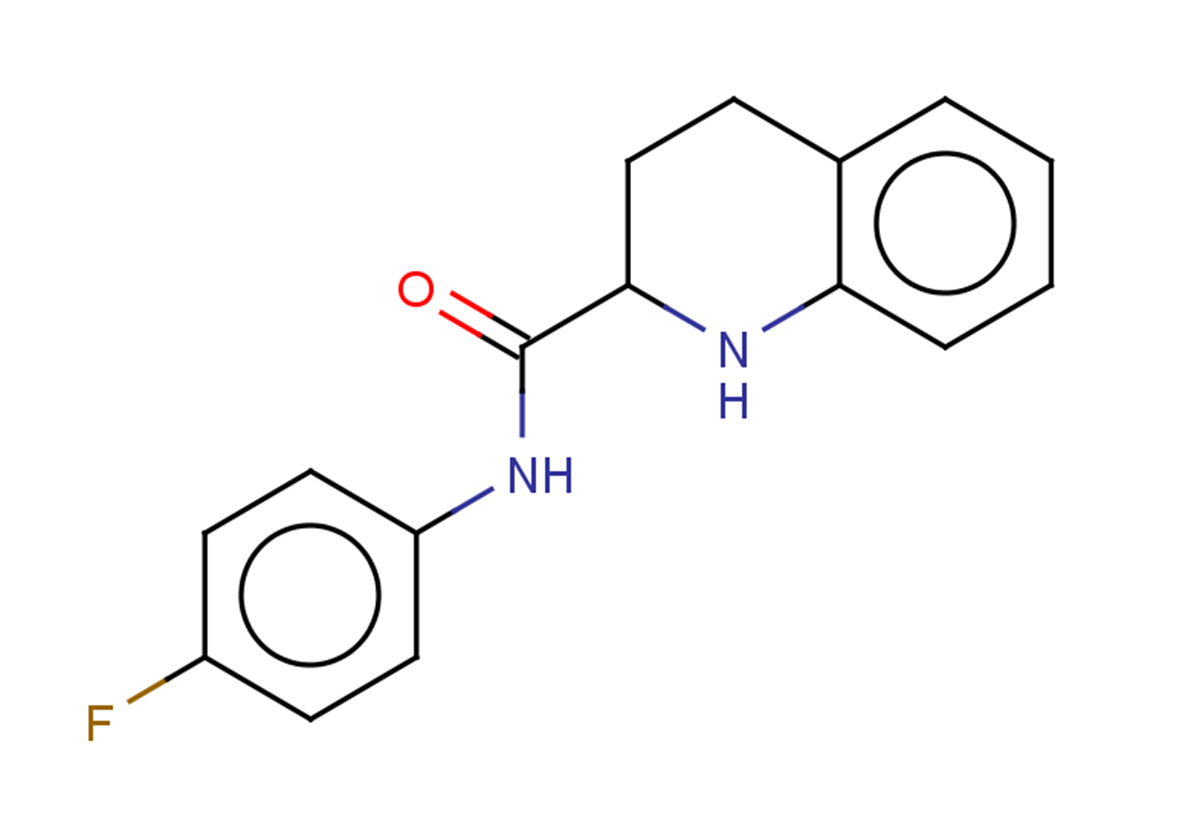 N-(4-fluorophenyl)-1,2,3,4-tetrahydroquinoline-2-carboxamide