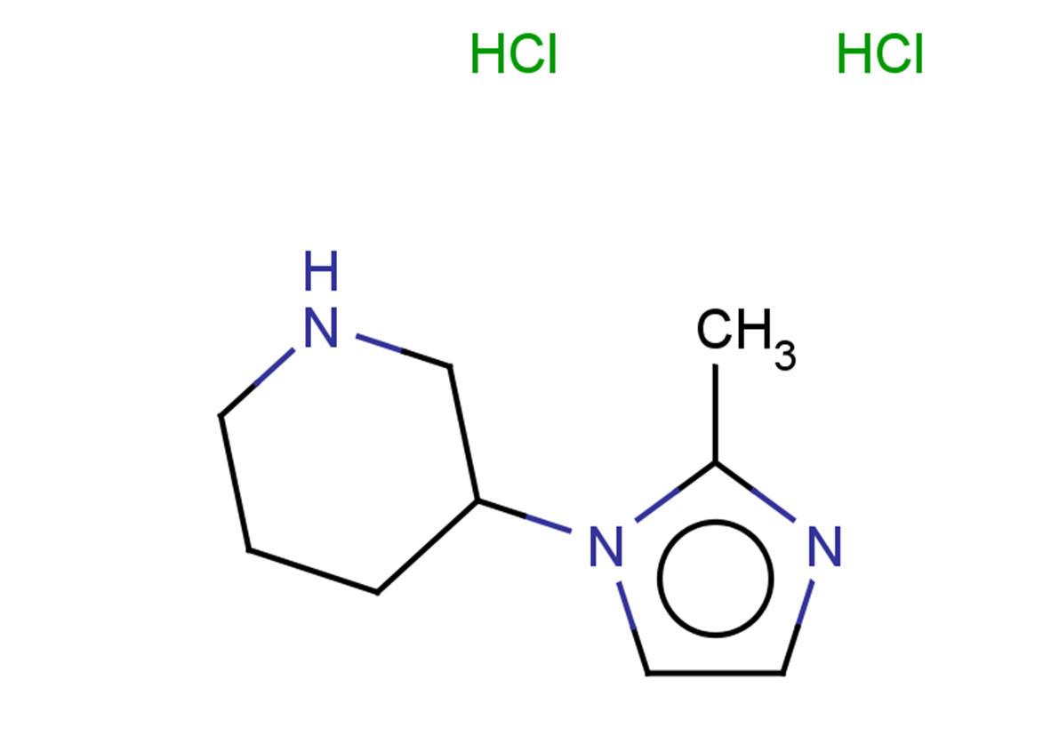 3-(2-methyl-1H-imidazol-1-yl)piperidine dihydrochloride