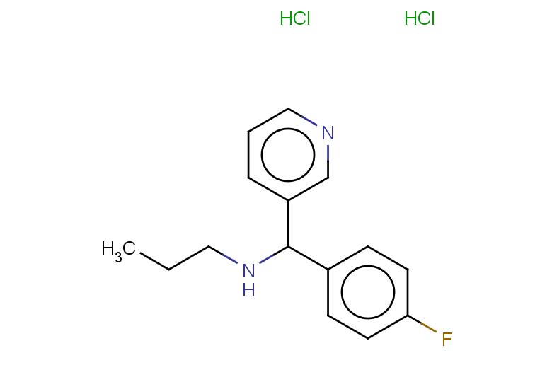 [(4-fluorophenyl)(pyridin-3-yl)methyl](propyl)amine dihydrochloride