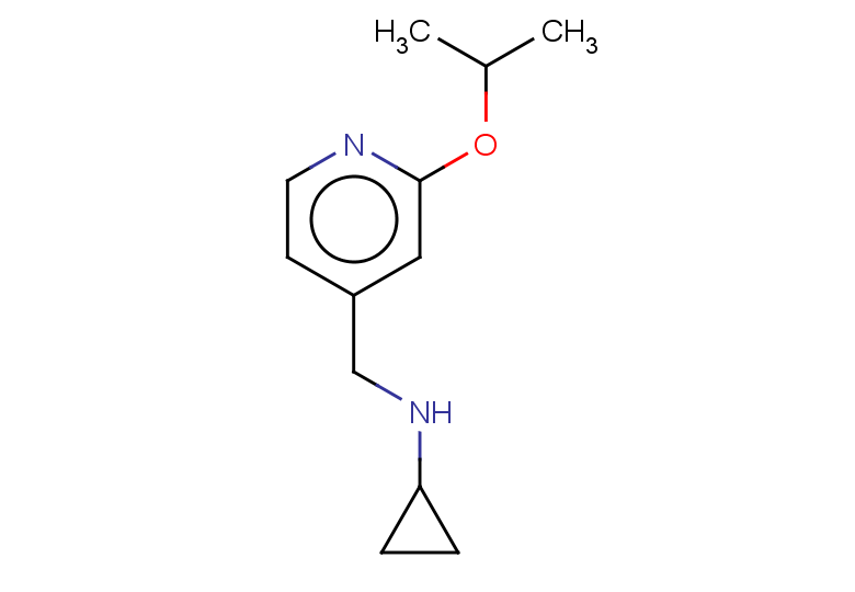 N-{[2-(propan-2-yloxy)pyridin-4-yl]methyl}cyclopropanamine