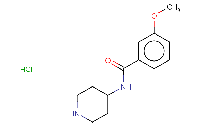 3-methoxy-N-(piperidin-4-yl)benzamide hydrochloride