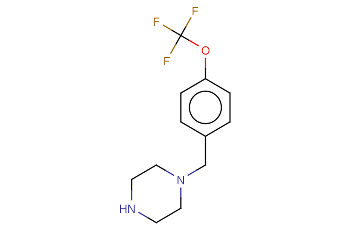 1-{[4-(trifluoromethoxy)phenyl]methyl}piperazine