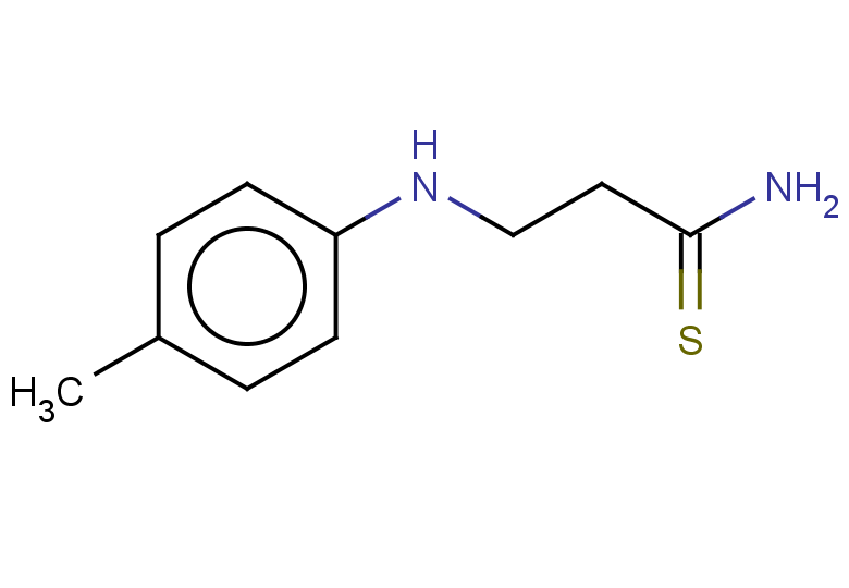3-[(4-methylphenyl)amino]propanethioamide