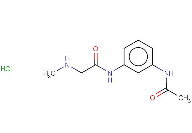 N-(3-acetamidophenyl)-2-(methylamino)acetamide hydrochloride