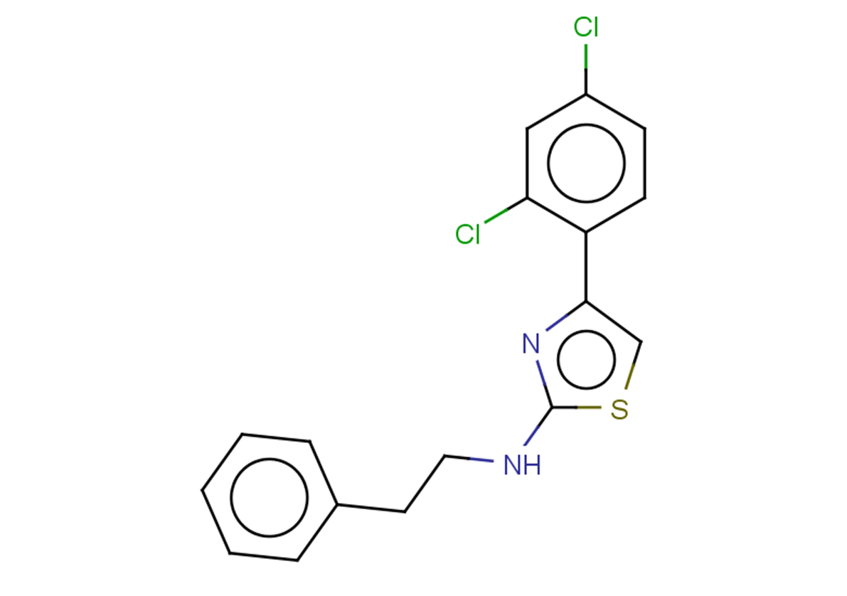 4-(2,4-dichlorophenyl)-N-(2-phenylethyl)-1,3-thiazol-2-amine