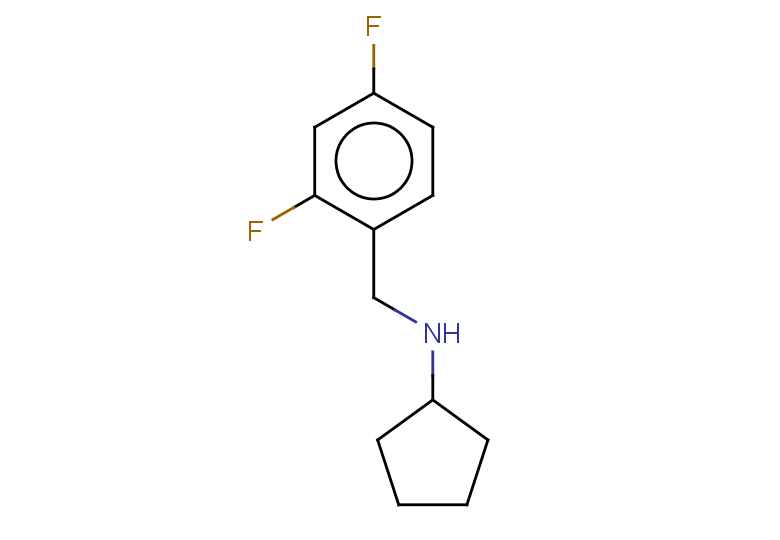 N-[(2,4-difluorophenyl)methyl]cyclopentanamine