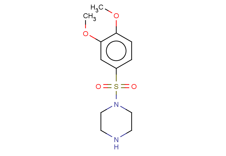 1-(3,4-dimethoxybenzenesulfonyl)piperazine