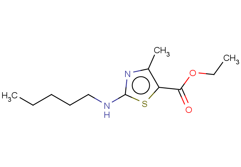 ethyl 4-methyl-2-(pentylamino)-1,3-thiazole-5-carboxylate