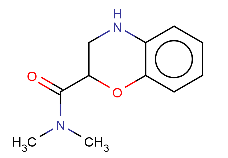 N,N-dimethyl-3,4-dihydro-2H-1,4-benzoxazine-2-carboxamide