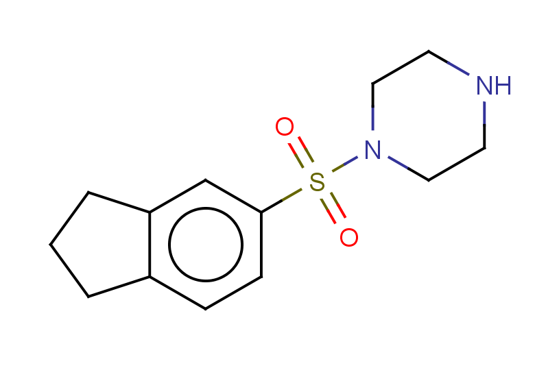 1-(2,3-dihydro-1H-indene-5-sulfonyl)piperazine