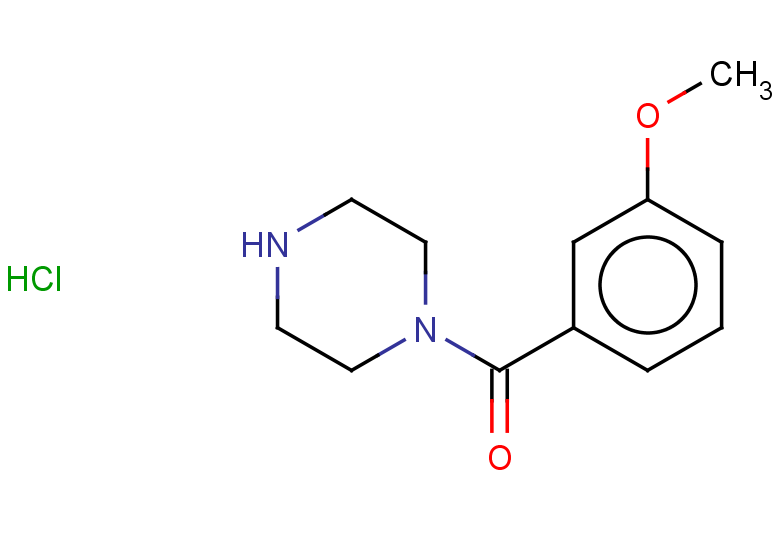 1-(3-methoxybenzoyl)piperazine hydrochloride