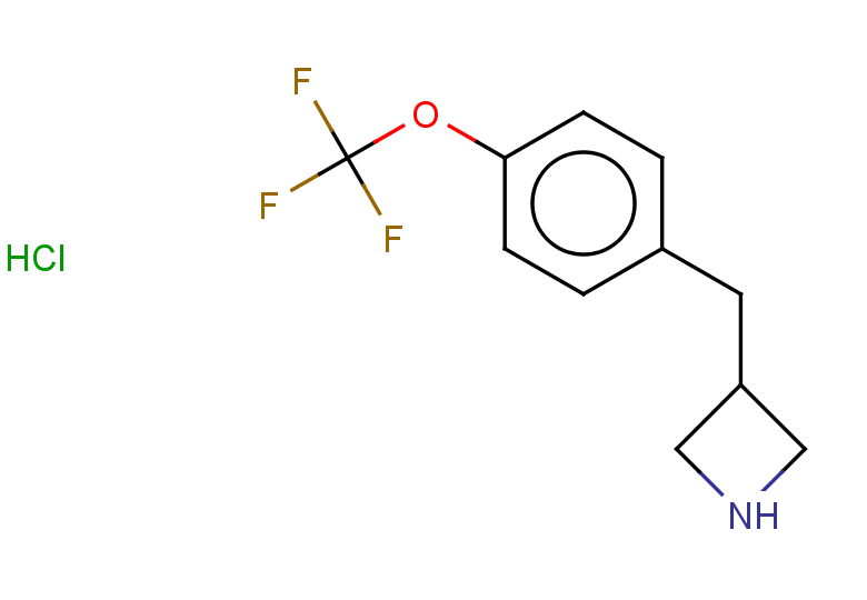 3-{[4-(trifluoromethoxy)phenyl]methyl}azetidine hydrochloride