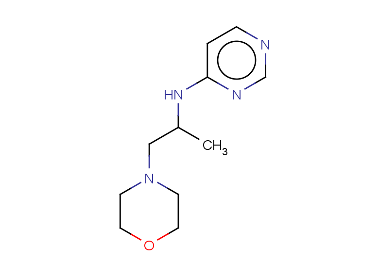 N-[1-(morpholin-4-yl)propan-2-yl]pyrimidin-4-amine