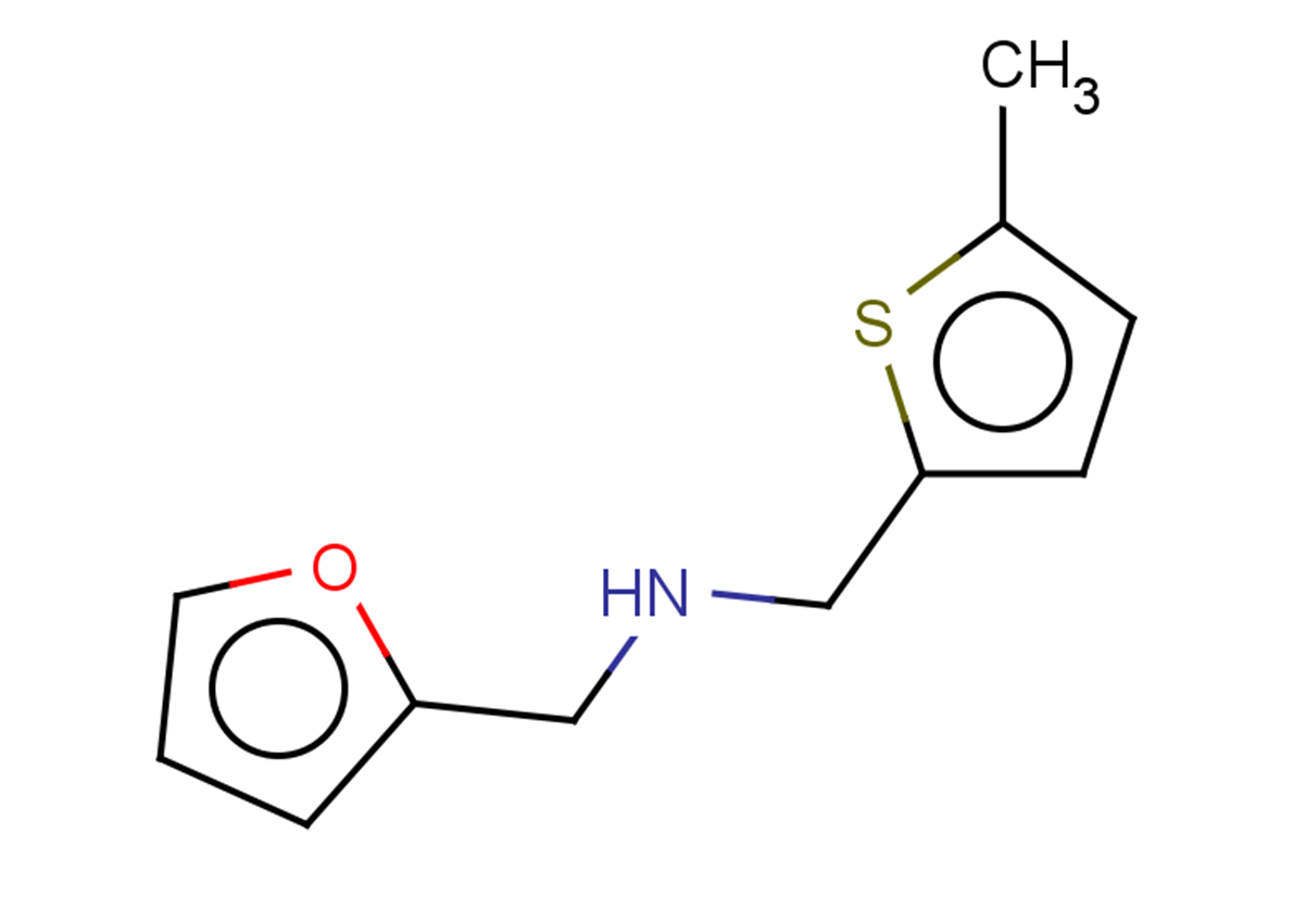 (furan-2-ylmethyl)[(5-methylthiophen-2-yl)methyl]amine