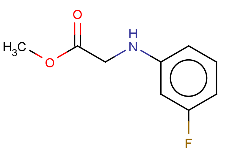 methyl 2-[(3-fluorophenyl)amino]acetate