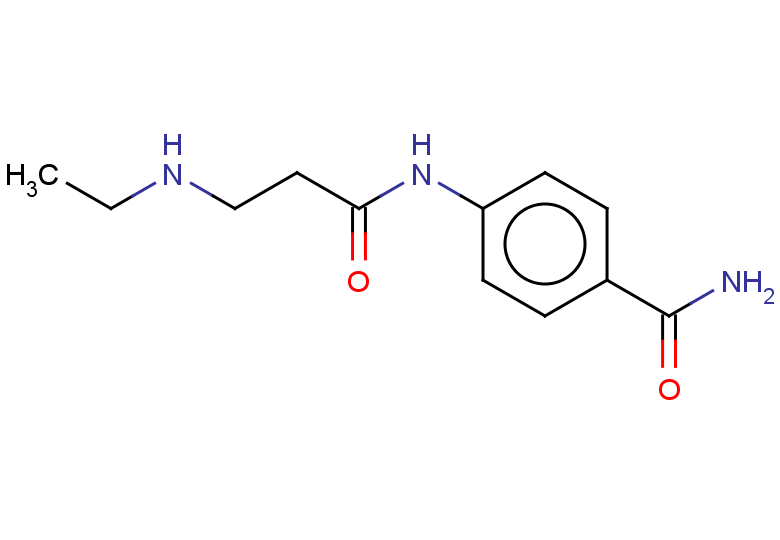4-[3-(ethylamino)propanamido]benzamide