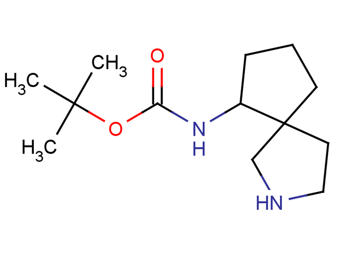 tert-butyl N-{2-azaspiro[4.4]nonan-6-yl}carbamate