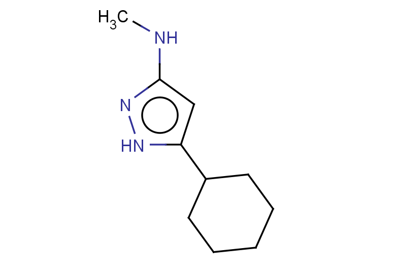 5-cyclohexyl-N-methyl-1H-pyrazol-3-amine