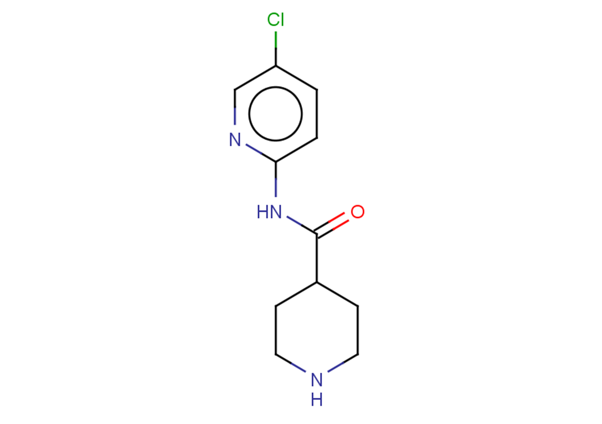 N-(5-chloropyridin-2-yl)piperidine-4-carboxamide