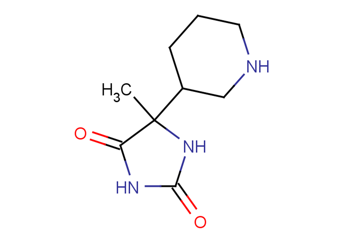 5-methyl-5-(piperidin-3-yl)imidazolidine-2,4-dione
