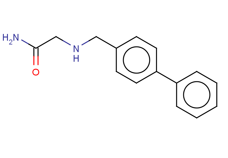 2-{[(4-phenylphenyl)methyl]amino}acetamide