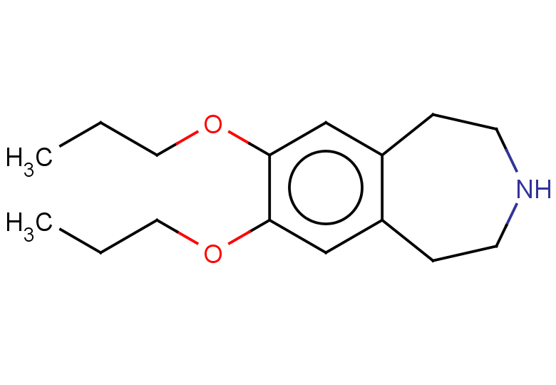 7,8-dipropoxy-2,3,4,5-tetrahydro-1H-3-benzazepine