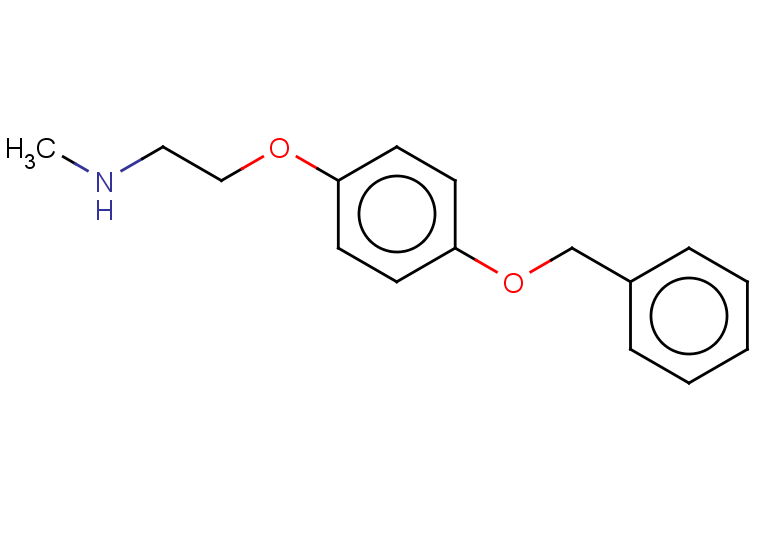 {2-[4-(benzyloxy)phenoxy]ethyl}(methyl)amine